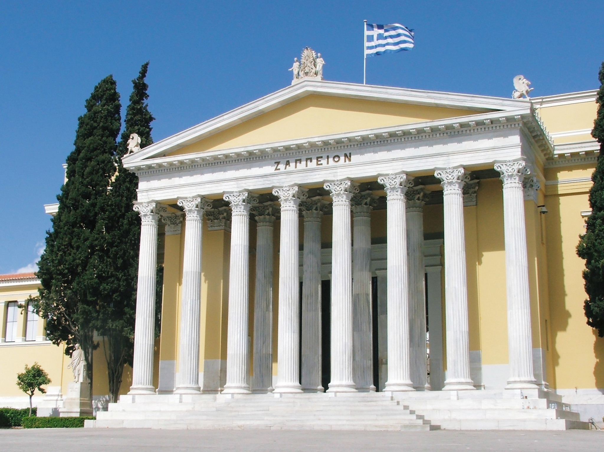 The Zappeion was used during the 1896 Olympic Games in Athens ©Philip Barker