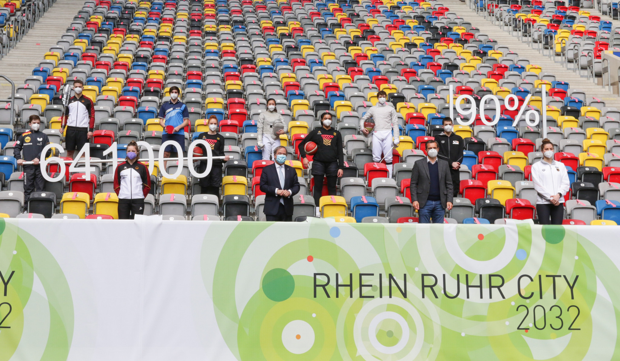 A Rhine-Ruhr 2032 event was held today despite Brisbane being installed as the preferred bidder ©Getty Images