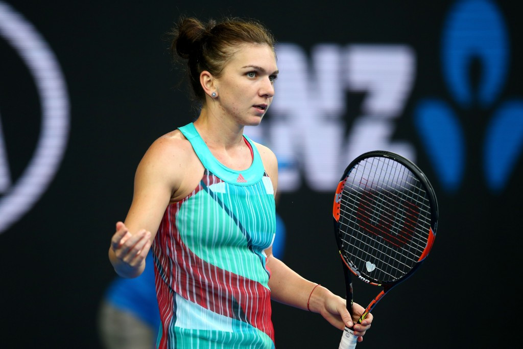 Women's second seed Simona Halep of Romania is also out after she lost to China's Zhang Shuai