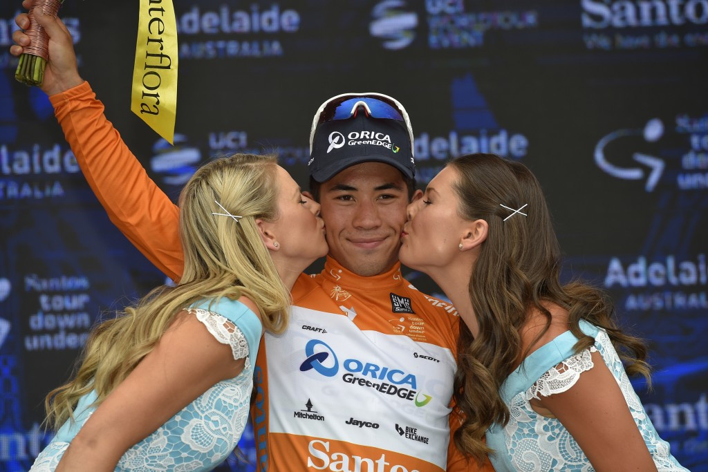 Caleb Ewan continued his strong start to the season by winning stage one ©Getty Images