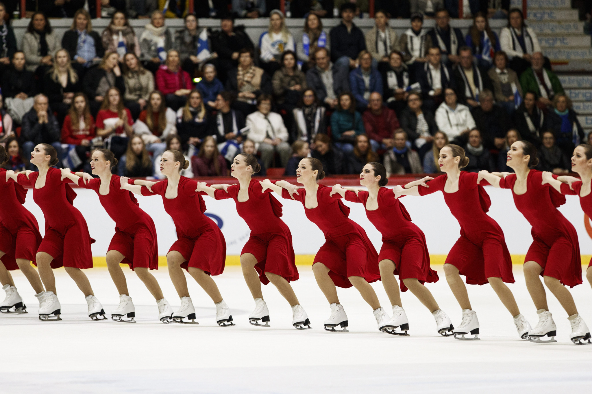 Canadian teams can look forward to competing on home ice at the 2022 World Synchronized Skating Championships ©Getty Images