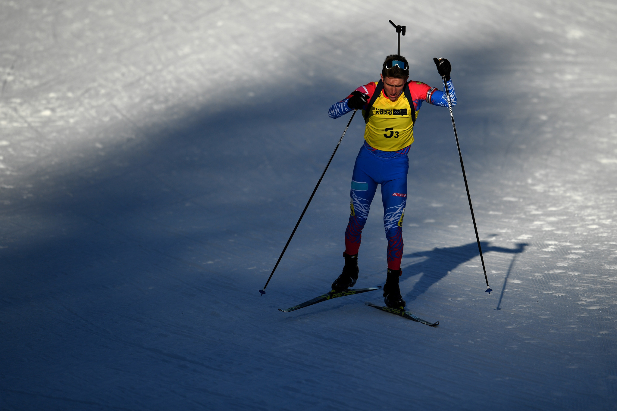 Denis Irodov won the men's individual title on day one of the IBU Youth World Championships ©Getty Images