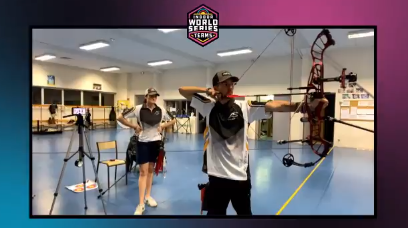 Arc Système win compound prize in new Indoor Archery World Series Finals on one-arrow shoot-out