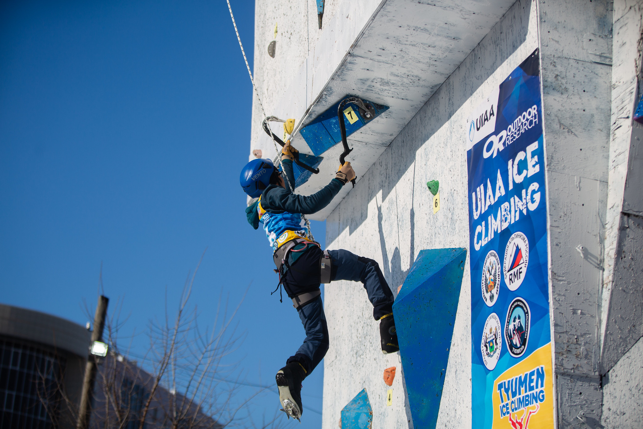 The UIAA Ice Climbing World Championships in Tyumen saw competitions decided in the under-16, under-19 and under-21 categories ©UIAA