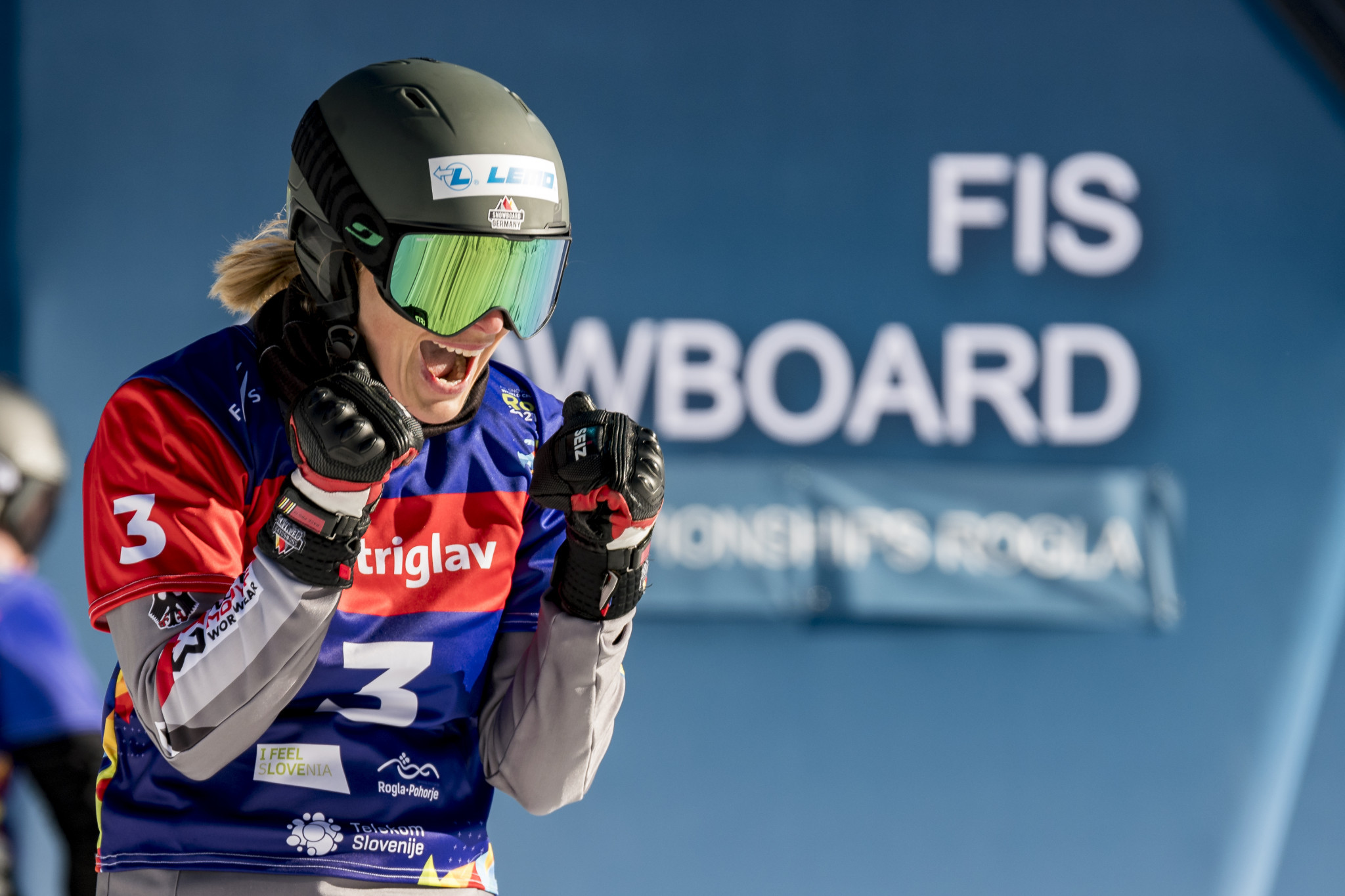 Selina Jörg was the winner of the women's parallel giant slalom contest ©Getty Images