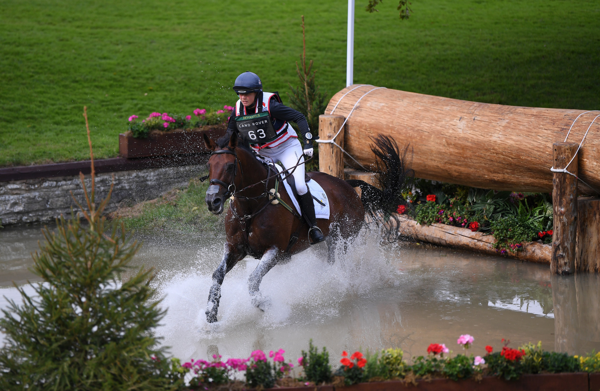 Piggy French, riding Vanir Kamira, won the Badminton Horse Trials the last time the competition was staged, in 2019 ©Getty Images