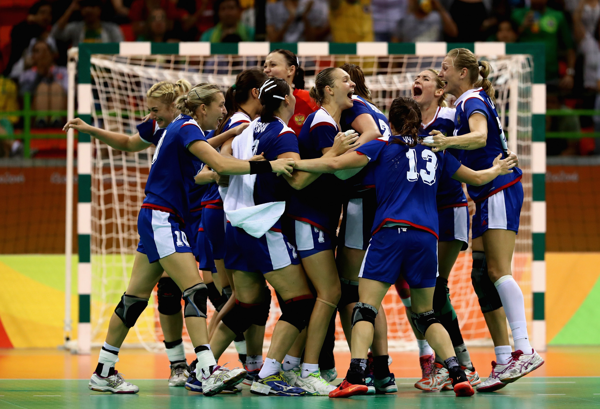 Russia beat France in the women's handball final at Rio 2016 ©Getty Images