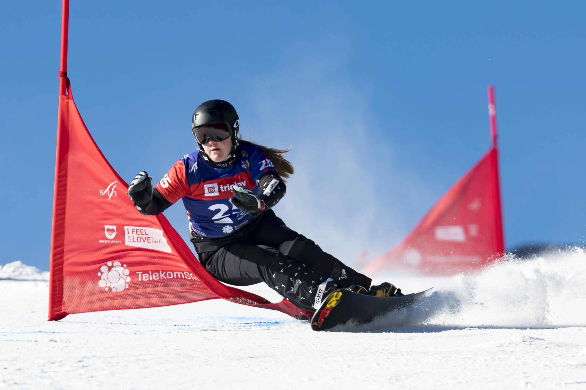 Sofia Nadyrshina of Russia won the women's parallel slalom ©Getty Images