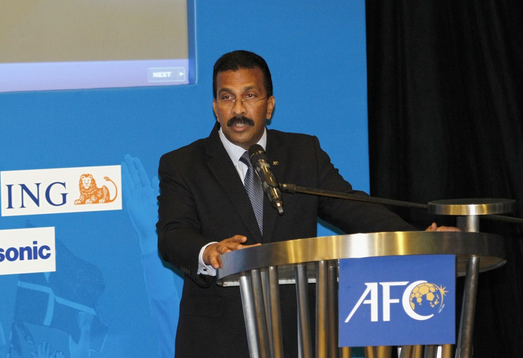 Dato' Alex Soosay has been suspended by the Asian Football Confederation pending an investigation into corruption allegations ©Getty Images 