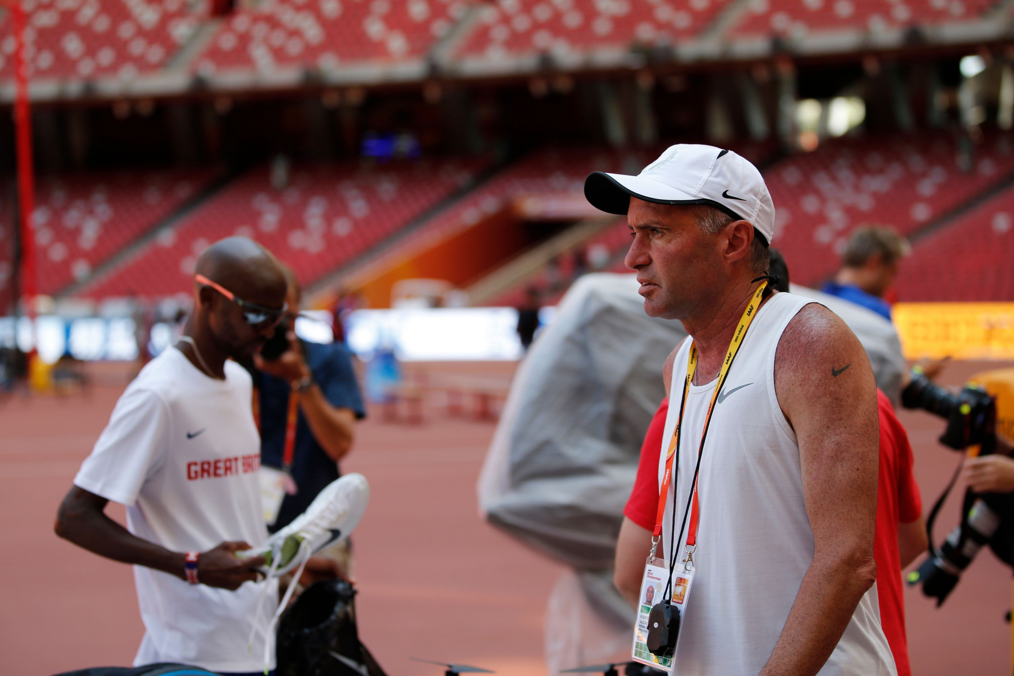 Britain's four-time Olympic gold medallist Sir Mo Farah worked with Alberto Salazar ©Getty Images