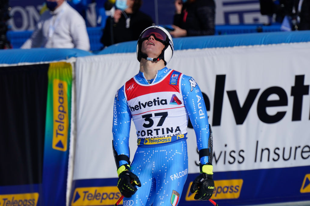 Giovanni Franzoni won the men's super-G in Bansko ©Getty Images
