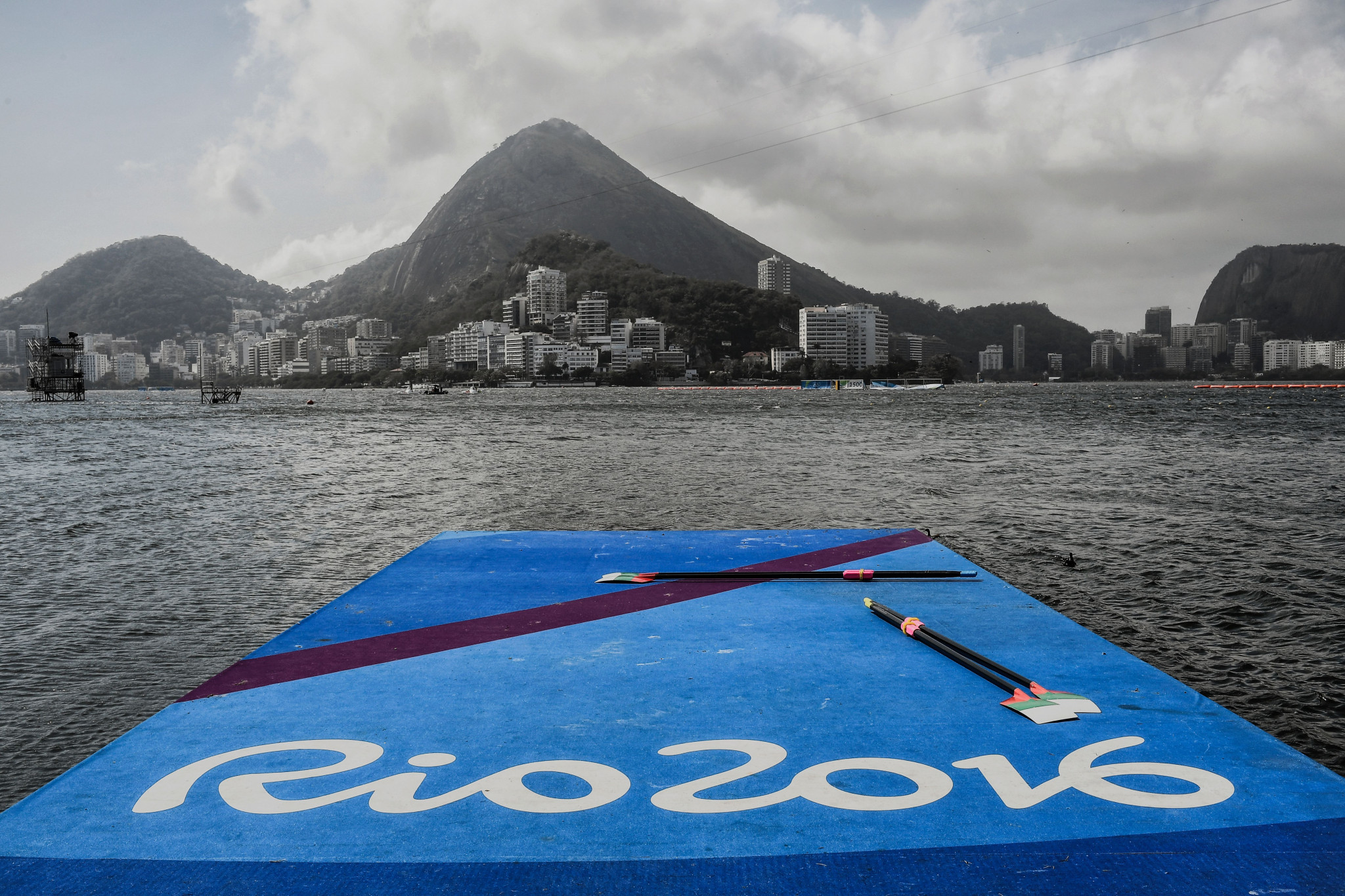 Qualifiers are to take place at Rio 2016 venue the Rodrigo de Freitas Lagoon ©Getty Images 