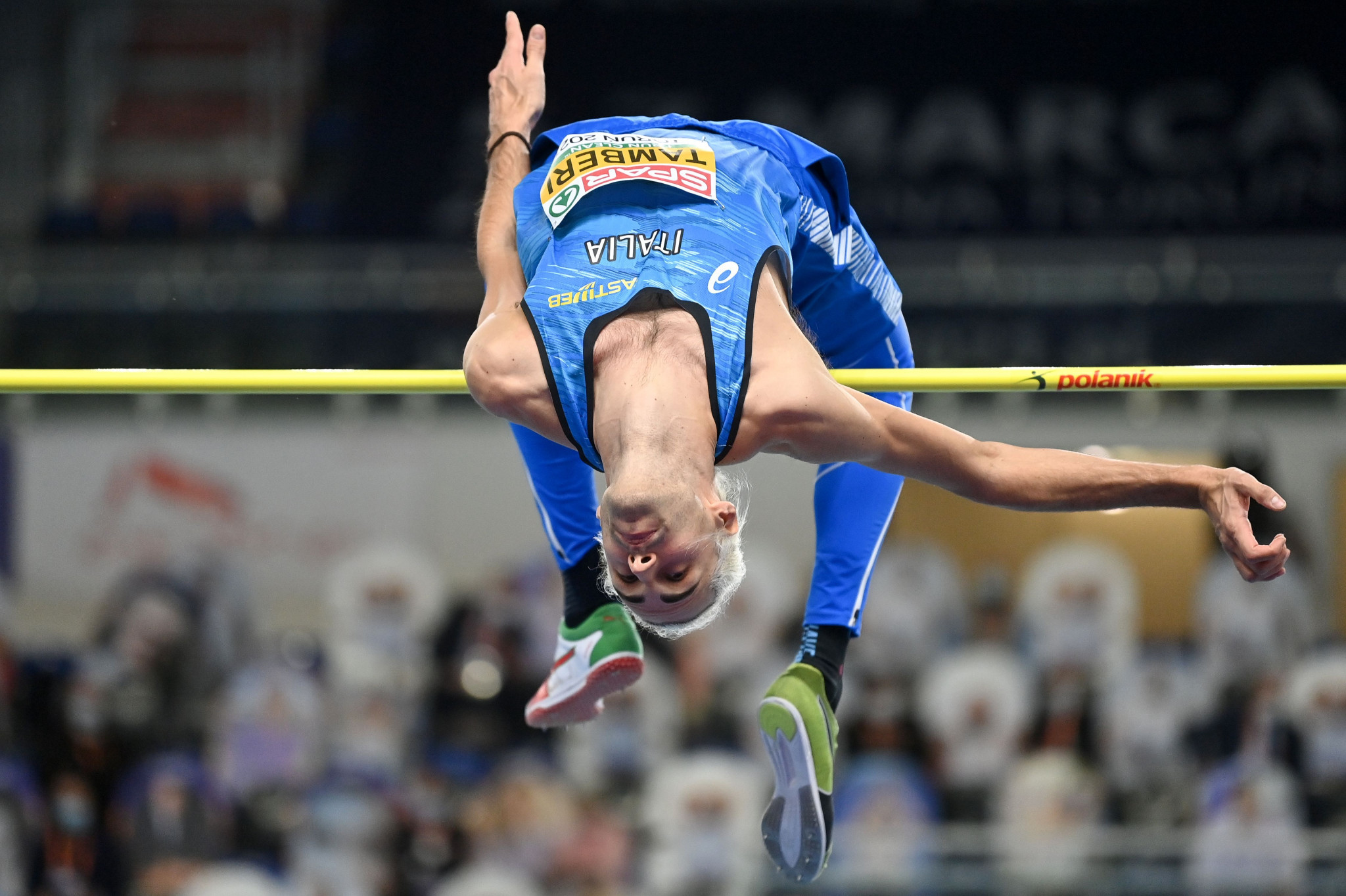 Gianmarco Tamberi cruised through to the men's high jump final ©Getty Images