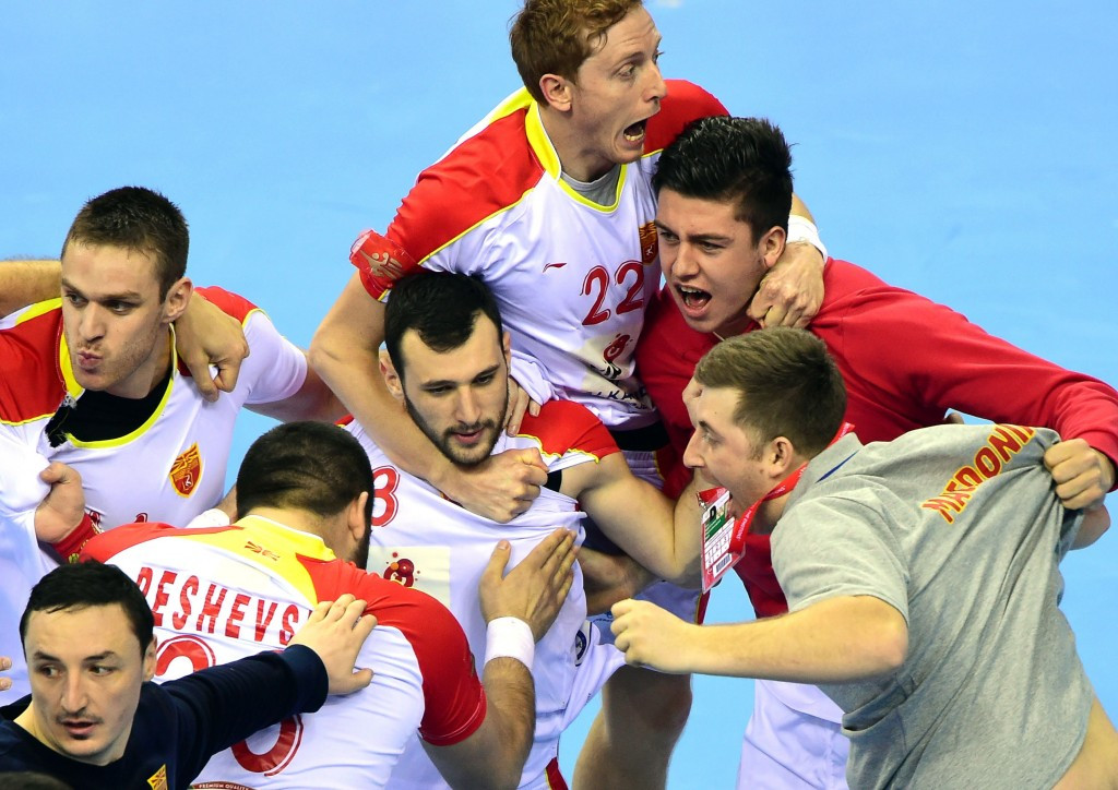 Late equaliser puts Macedonia in next round of European Men’s Handball Championship and keeps Rio 2016 hopes alive