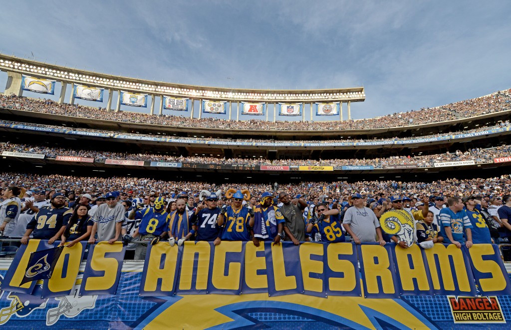 Los Angeles 2024 chairman Casey Wasserman has hailed the return of NFL franchise the Rams to the city ©Getty Images