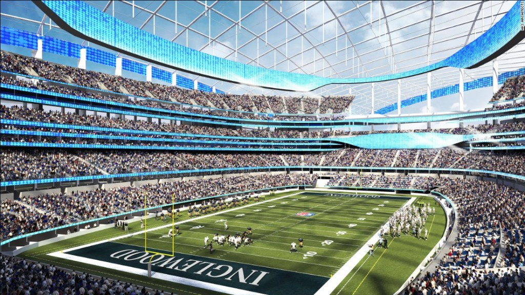 The Los Angeles Rams could move into a brand new stadium in 2019 which may be used if Los Angeles wins its bid to host the 2024 Olympics and Paralympics
