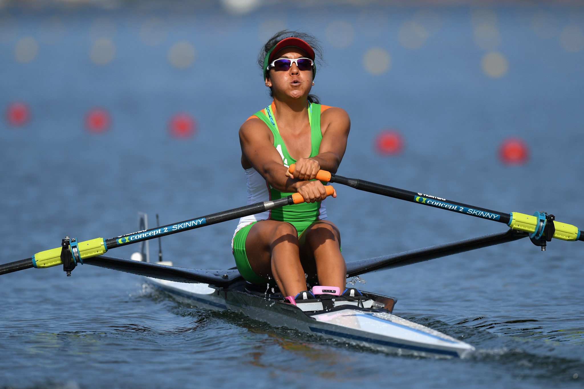 Kenia Lechuga Alanis of Mexico qualified for the rowing contest at Tokyo 2020 ©Getty Images
