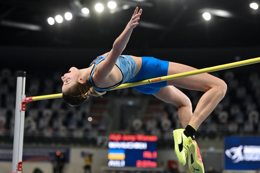 Yaroslava Mahuchikh of Ukraine won the women's high jump in style 