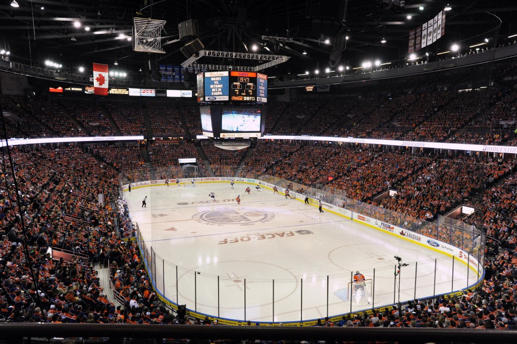 Rexall Place in Edmonton will play host to the 2017 World Men's Curling Championship ©Getty Images