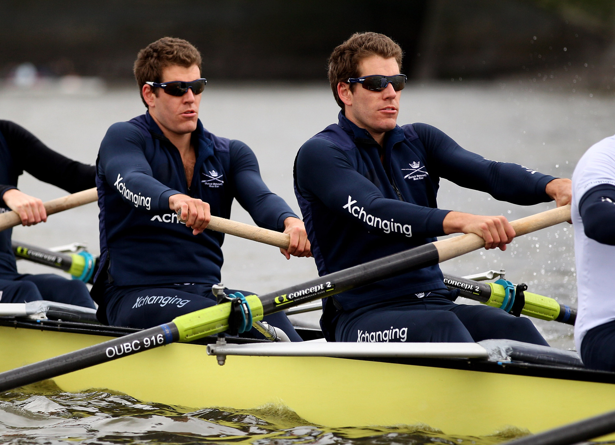 Gemini, a company founded by Olympic oarsmen Cameron and Tyler Winklevoss, has been unveiled as the principal sponsor of the University Boat Race ©Getty Images