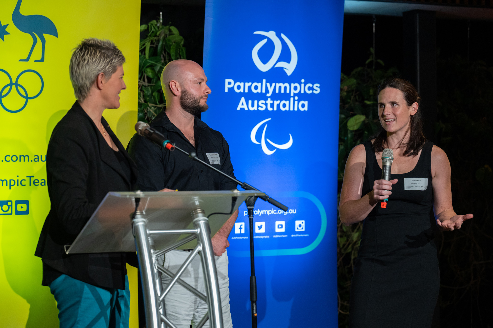 Olympians and Paralympians joined politicians and business leaders at the launch of the new Parliamentary Friendship Group ©AOC