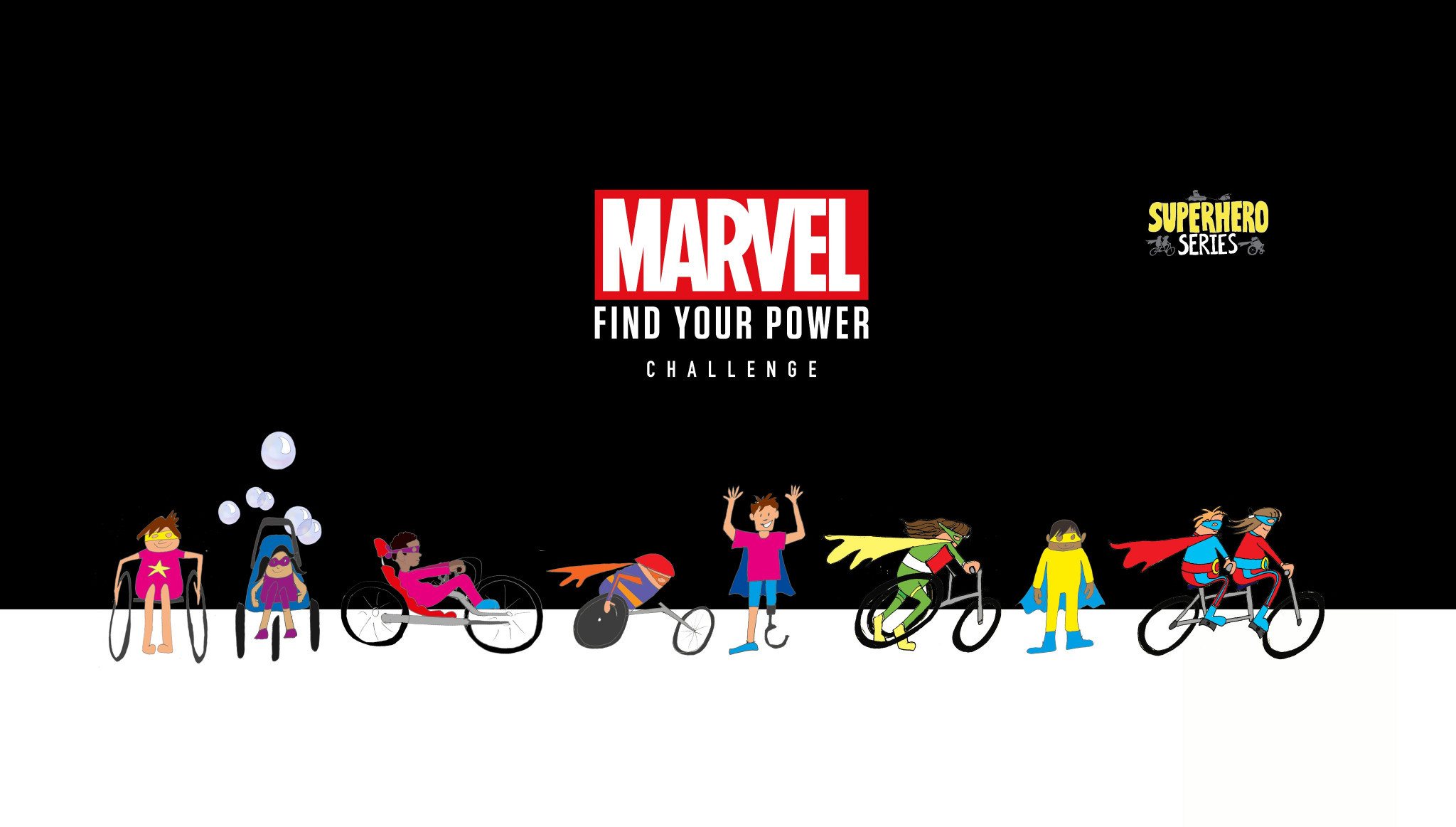 Superhero Series is set to launch its Find Your Power challenge in May and June ©Superhero Series