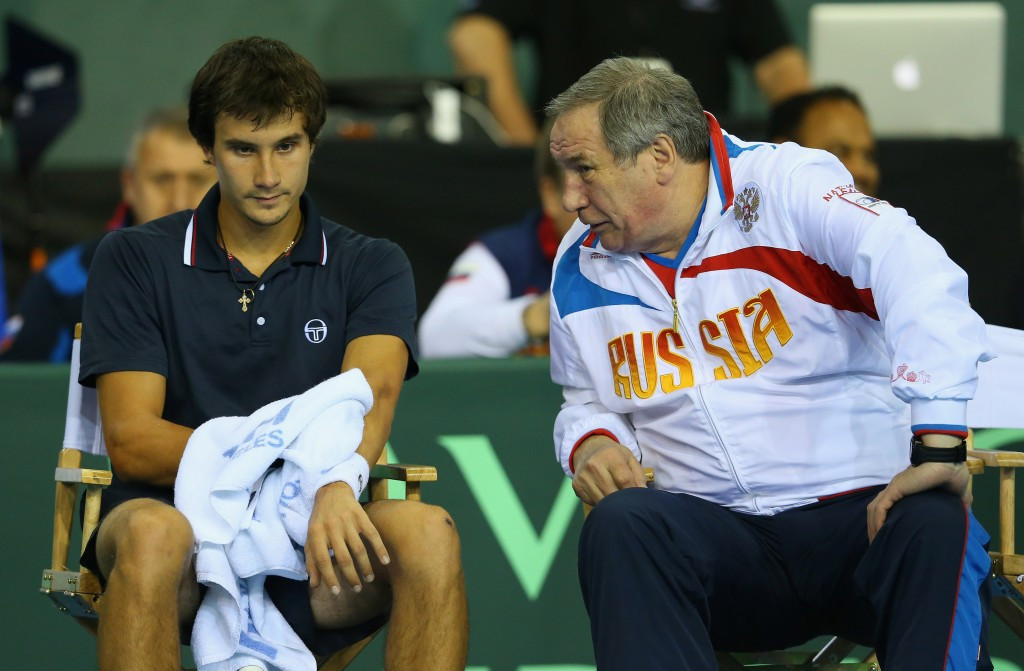 Shamil Tarpischev, Russia's Davis Cup coach, has claimed that top players are immune to offers to fix matches  ©Getty Images