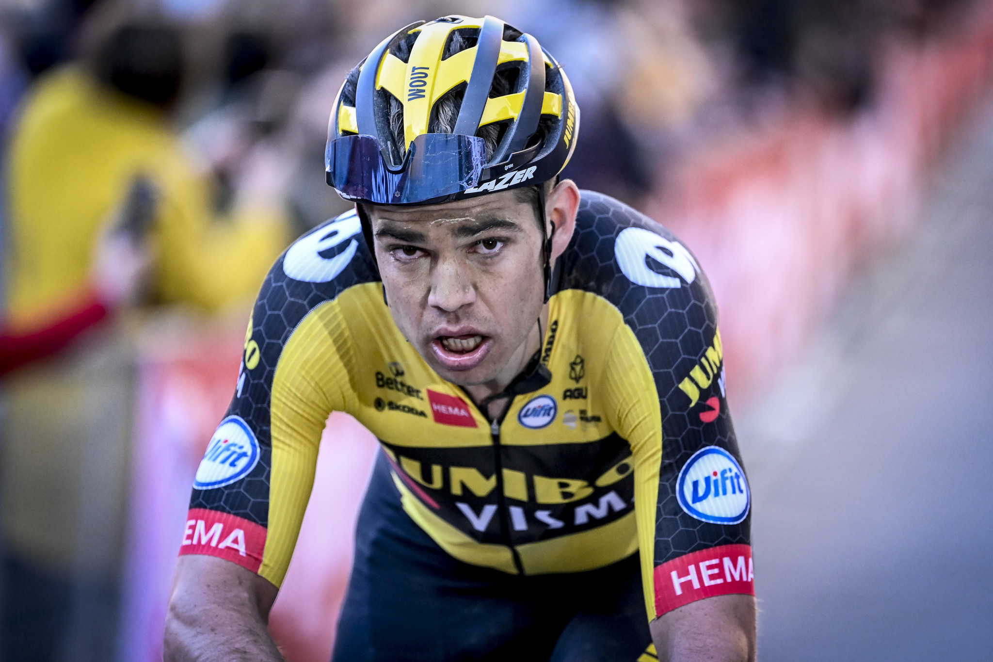 Belgian cyclist Van Aert wins stage one of Tirreno-Adriatico 