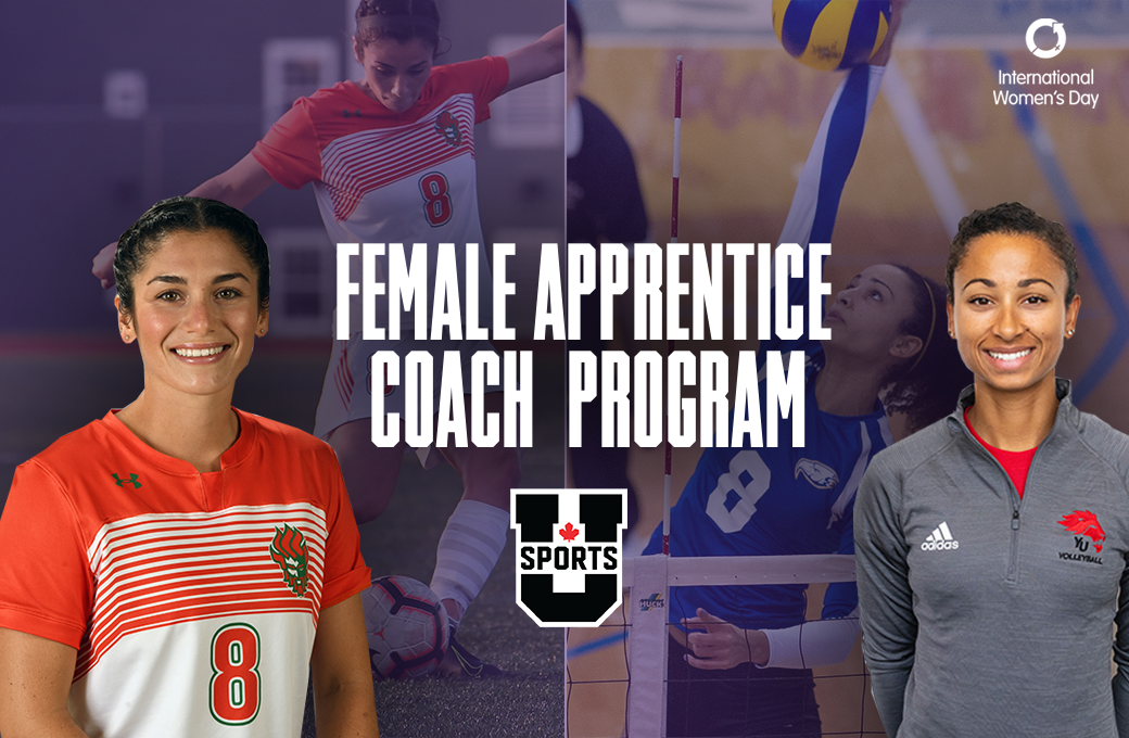 U SPORTS has named 18 former student-athletes in its latest Female Apprentice Coach Program ©U SPORTS