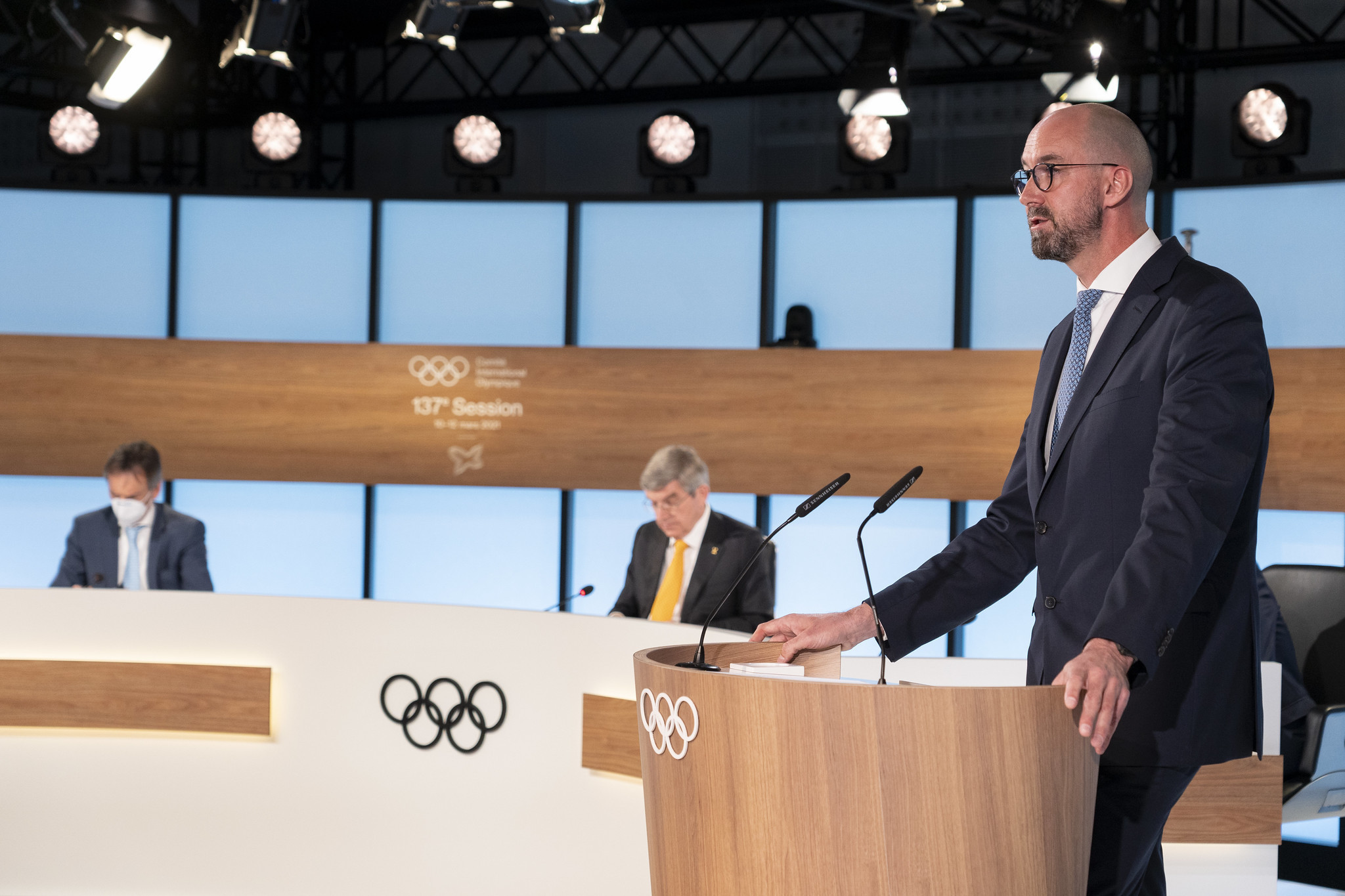 An update was provided on the Refugee Olympic Team prior to Tokyo 2020 ©IOC