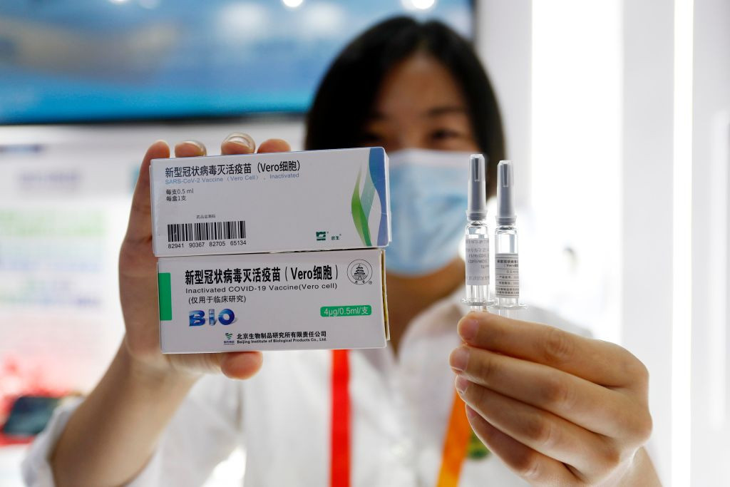 The Chinese vaccines Sinovac and Sinopharm.are currently available in 25 countries ©Getty Images