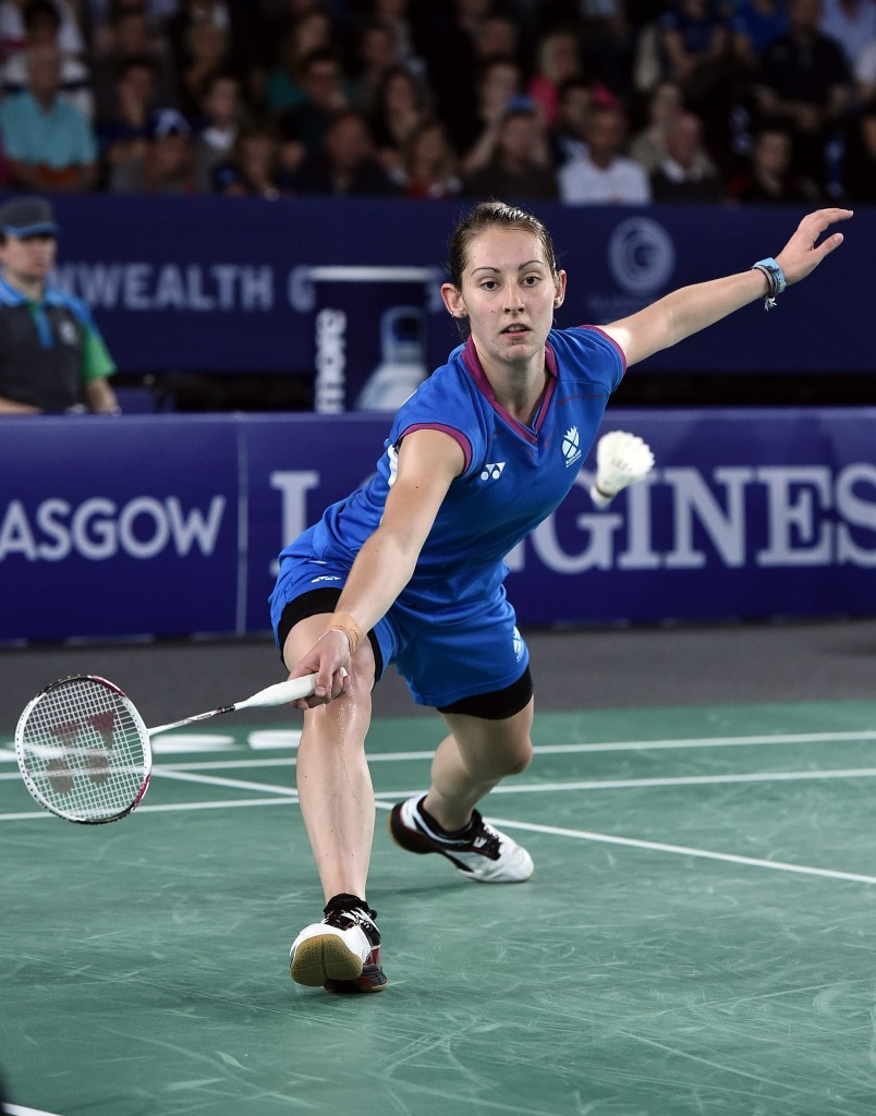 Kirsty Gilmour was among the women to make it through on day one of the main draw