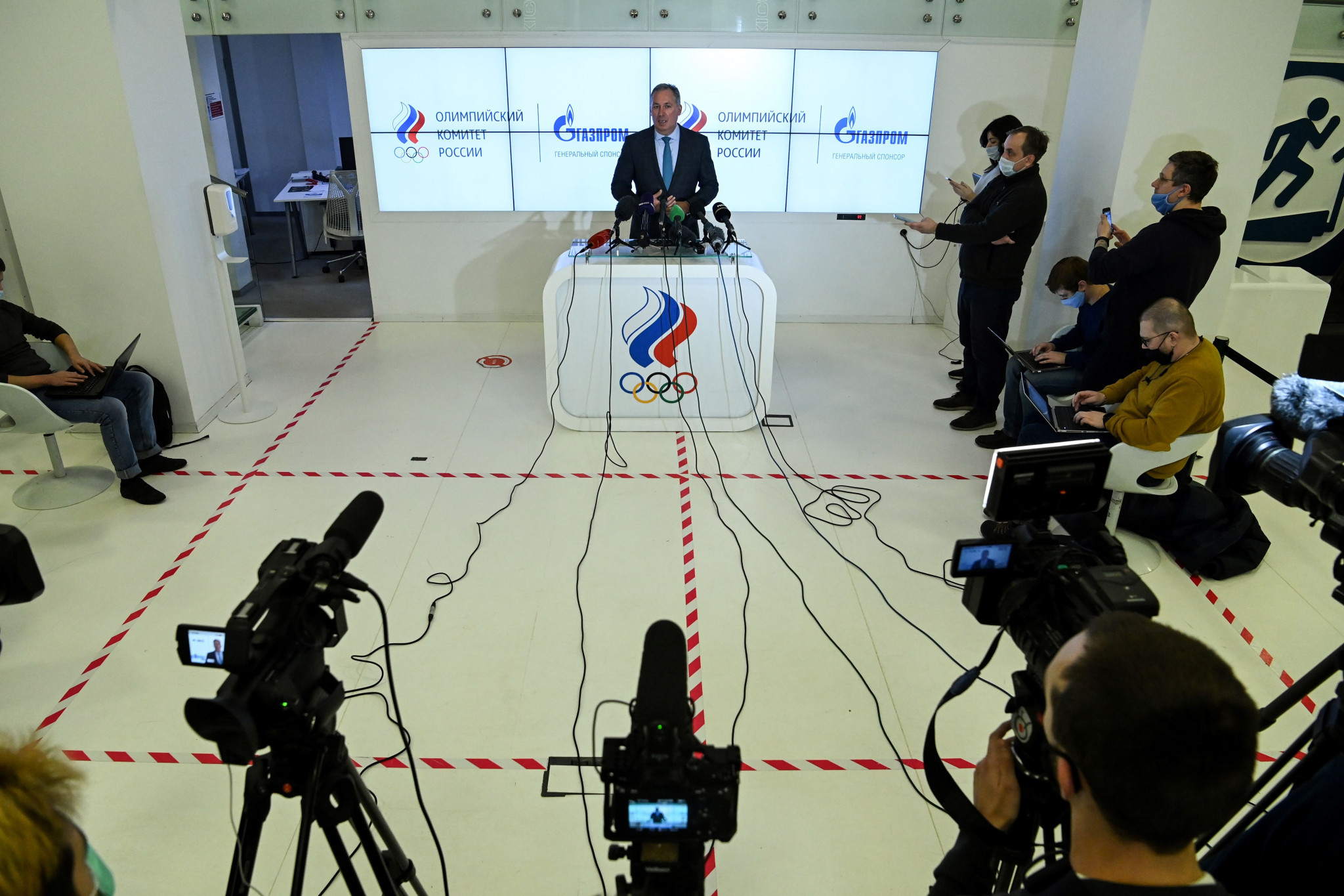 ROC President Stanislav Pozdnyakov confirmed last month it had proposed to use Katyusha ©Getty Images