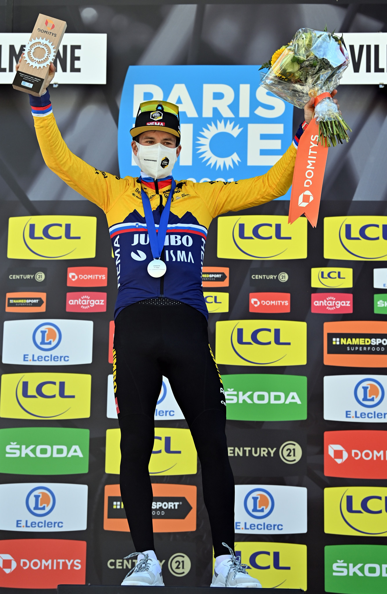 Roglič closes in on Paris-Nice crown after winning penultimate stage