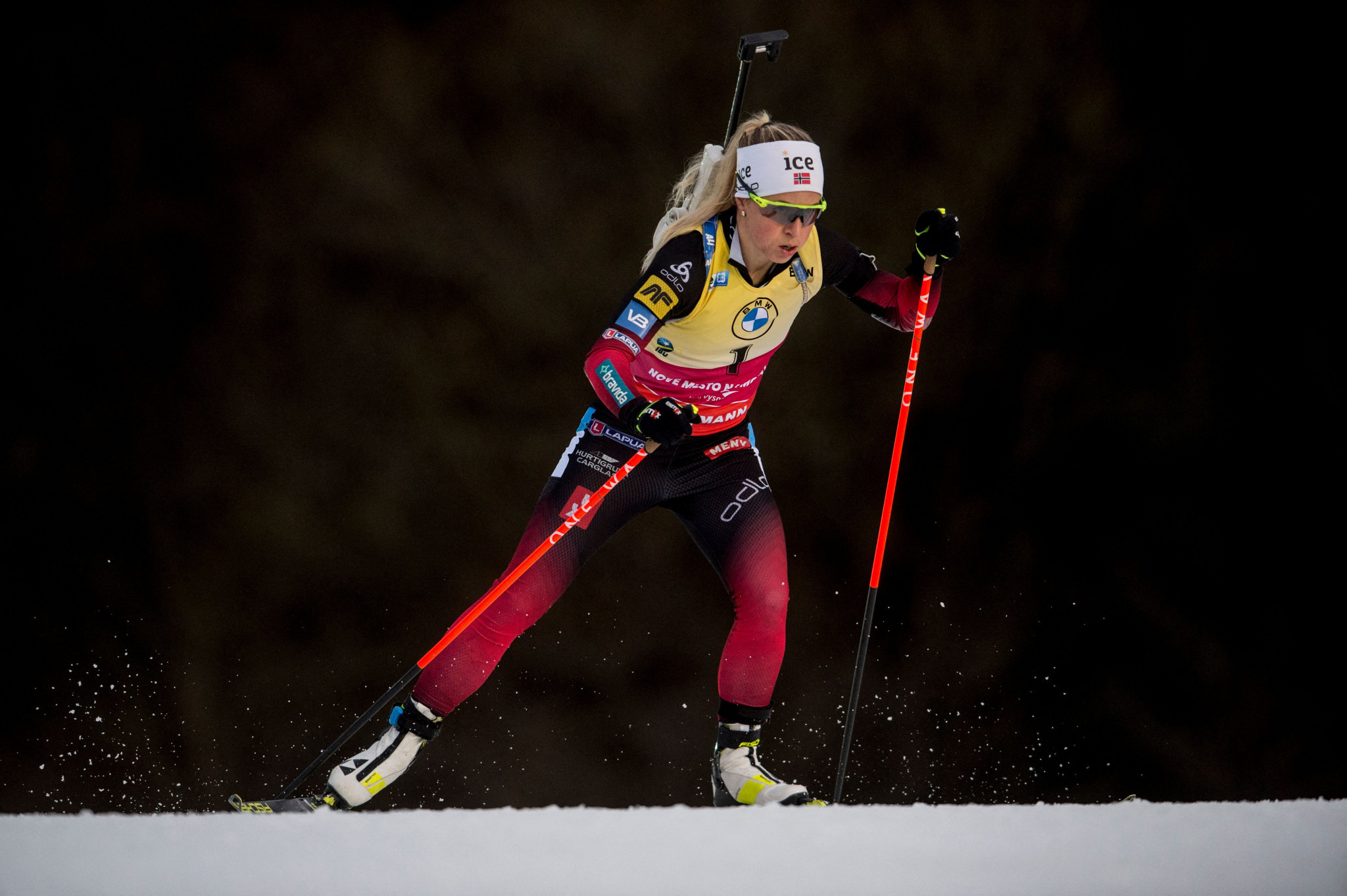 Tiril Eckhoff is a step closer to winning this season's IBU Biathlon World Cup ©Getty Images