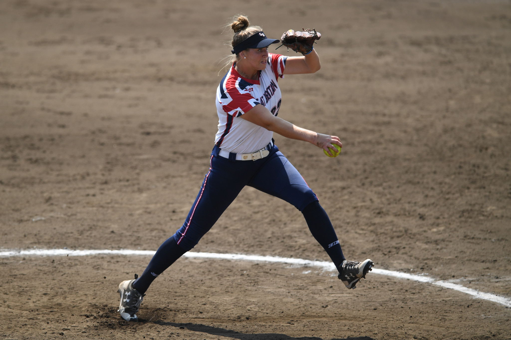 Britain's women's softball team is one of the best in Europe ©Getty Images