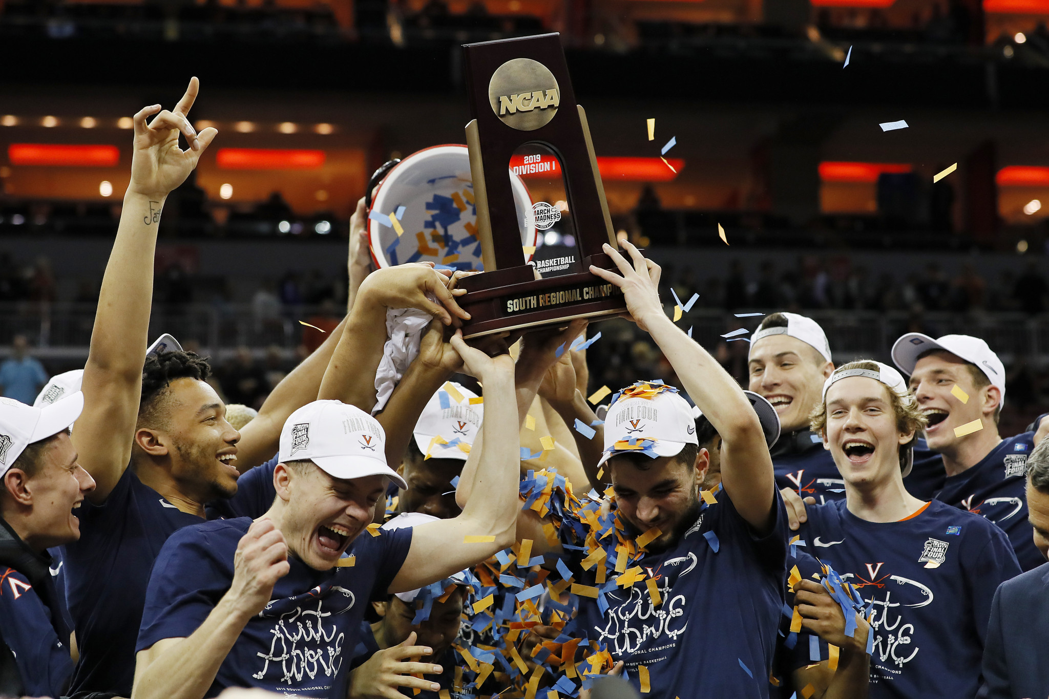Reigning champions Virginia face missing this year's NCAA Men’s Basketball Championships ©Getty Images