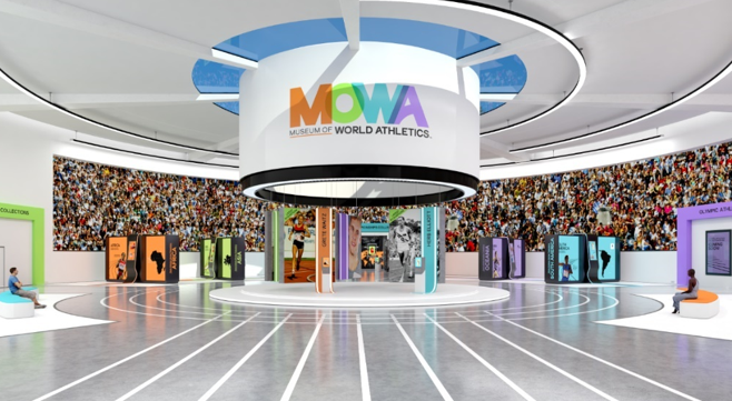 World Athletics has launched the world’s first fully-virtual 3D sports museum ©World Athletics