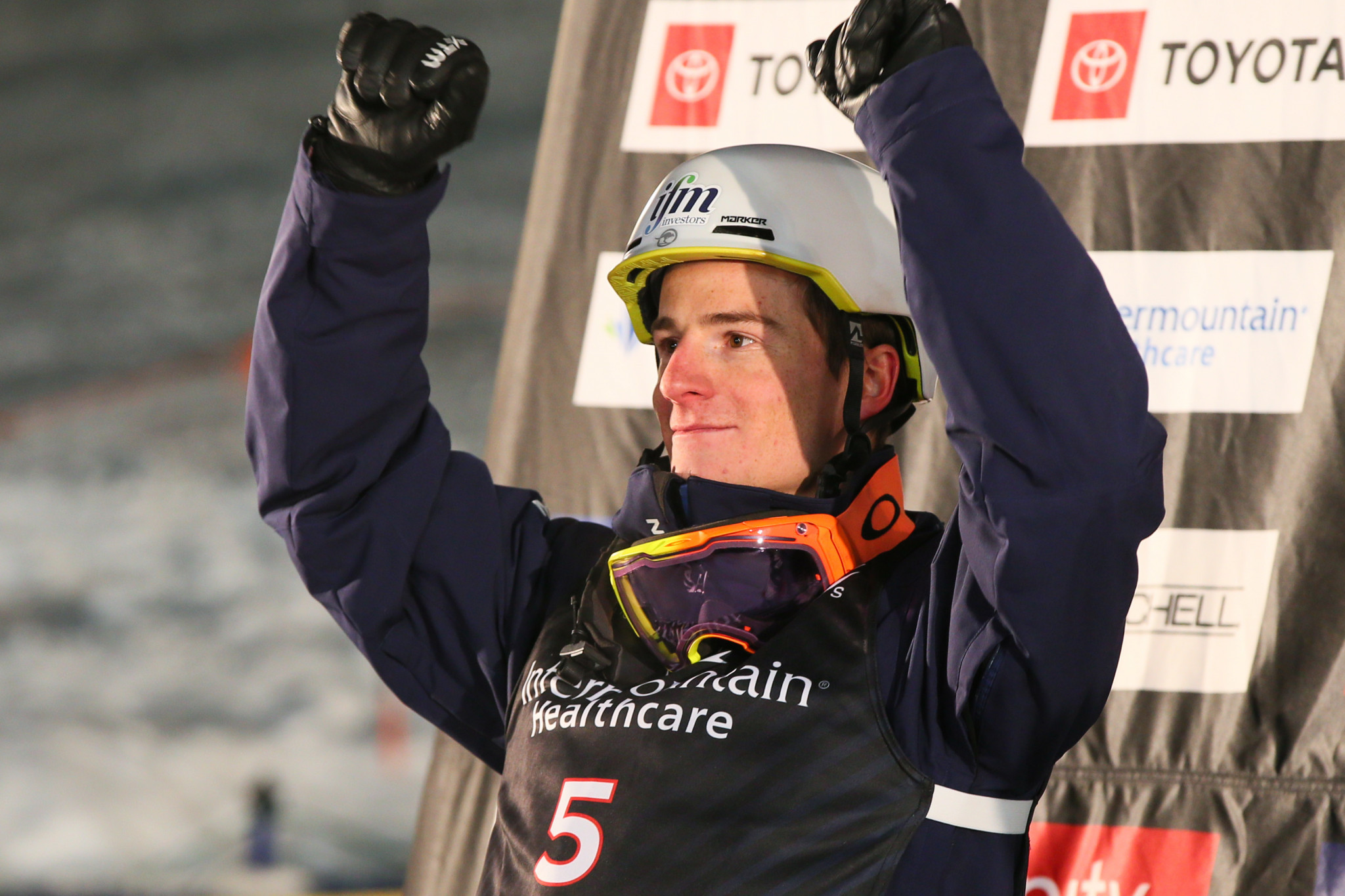 Graham wins crystal globe after cancellation of final FIS Moguls World Cup event