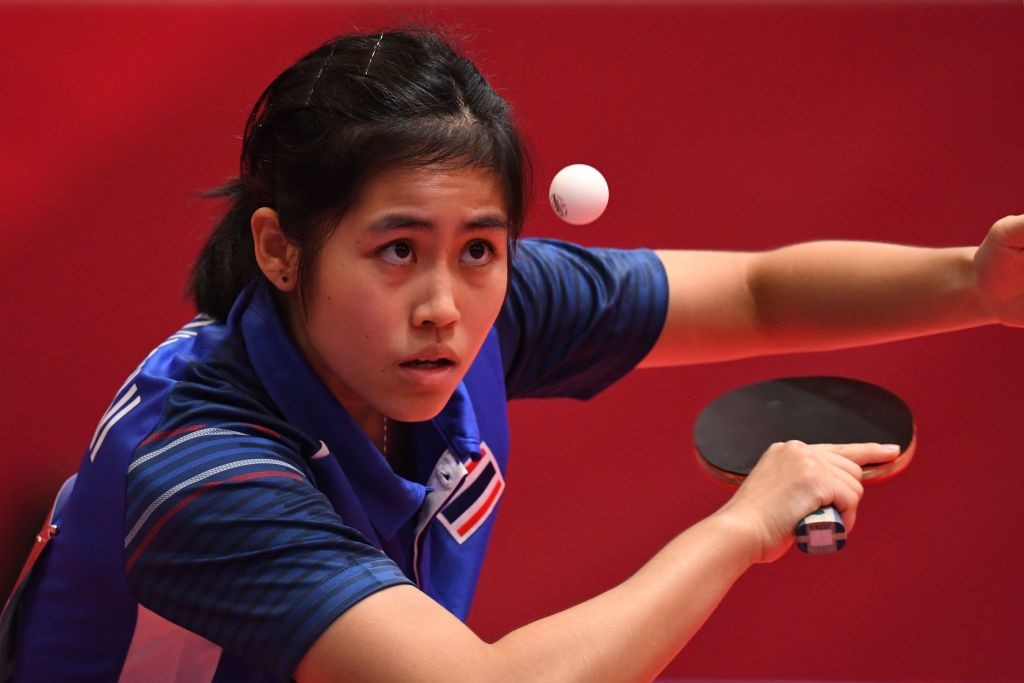 Suthasini Sawettabut claimed the last place in the women's table tennis tournament at Tokyo 2020 ©Getty Images