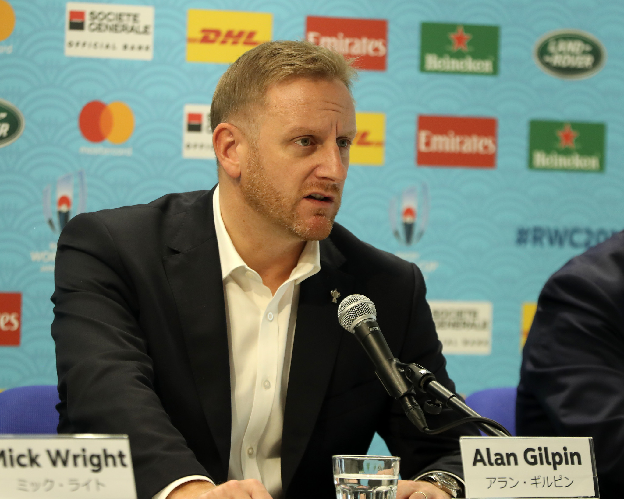Alan Gilpin has been appointed World Rugby chief executive on a permanent basis ©Getty Images
