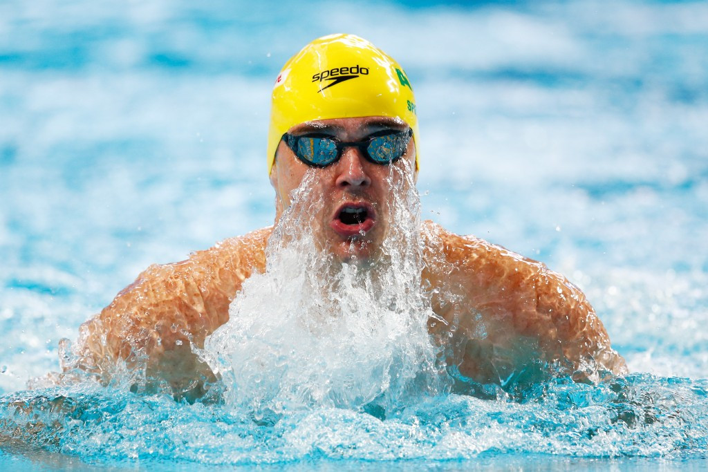 Australia's Christian Sprenger has announced his retirement from competitive swimming with immediate effect ©Getty Images
