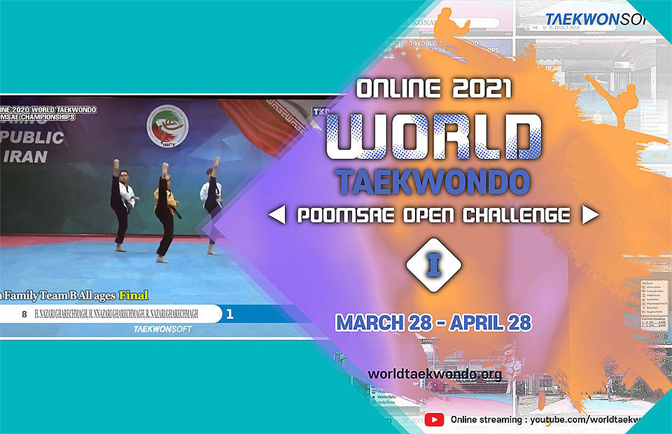 The first Online World Taekwondo Poomsae Open Challenge will start on March 28  ©World Taekwondo