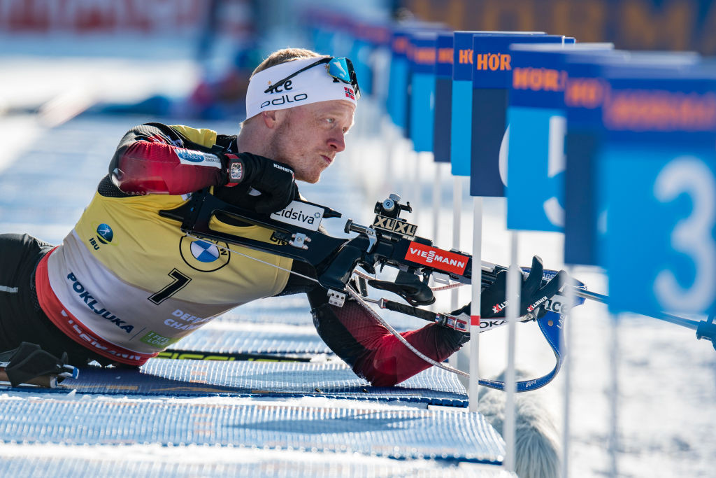 Thingnes Bø holds off Lægreid to earn third consecutive Biathlon World Cup title in Östersund
