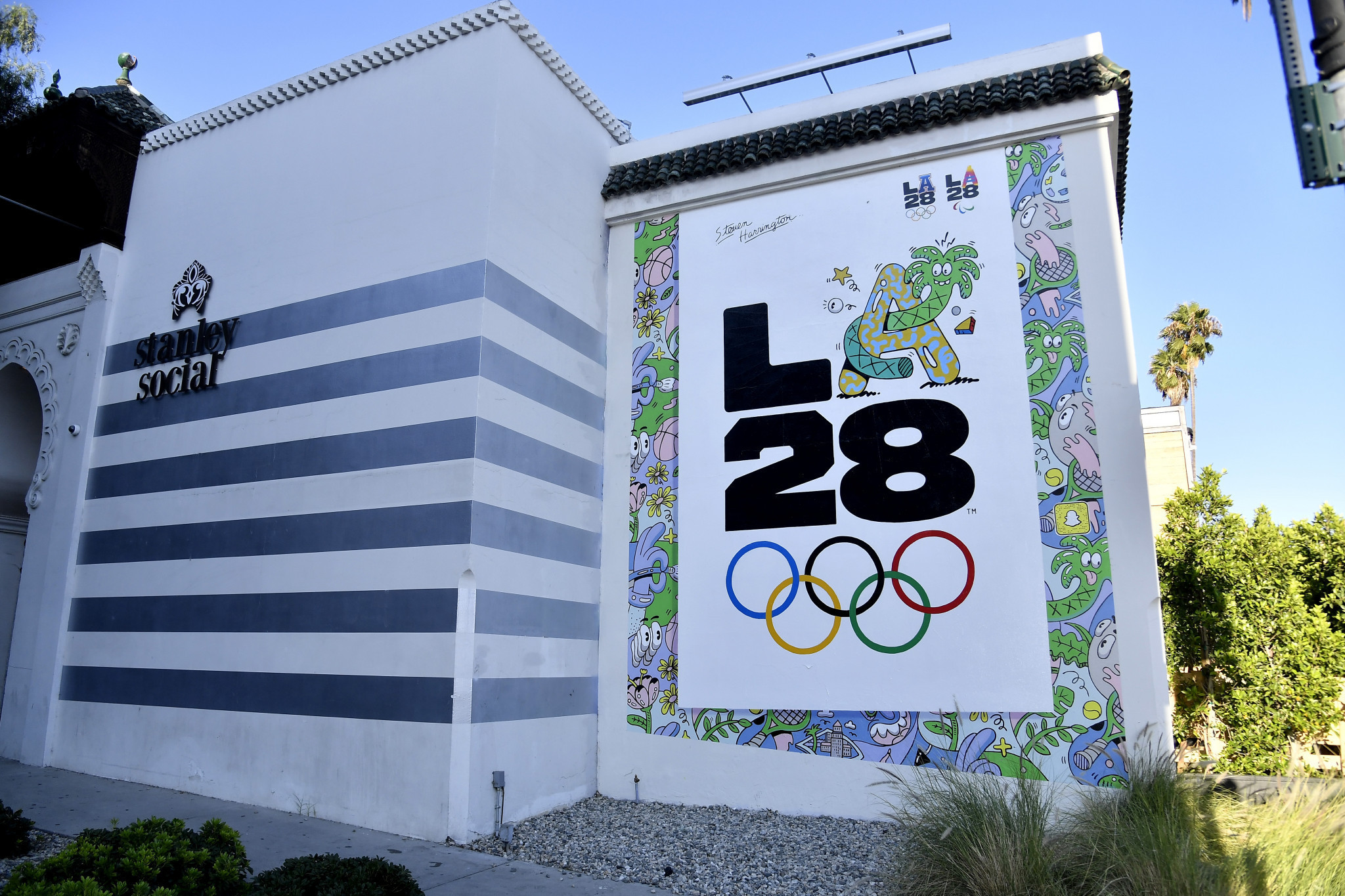 Los Angeles City Council has authorised Mayor Eric Garcetti and Council President Nury Martinez to bring the city into a Cooperative to manage safety and security services for the 2028 Games ©Getty Images