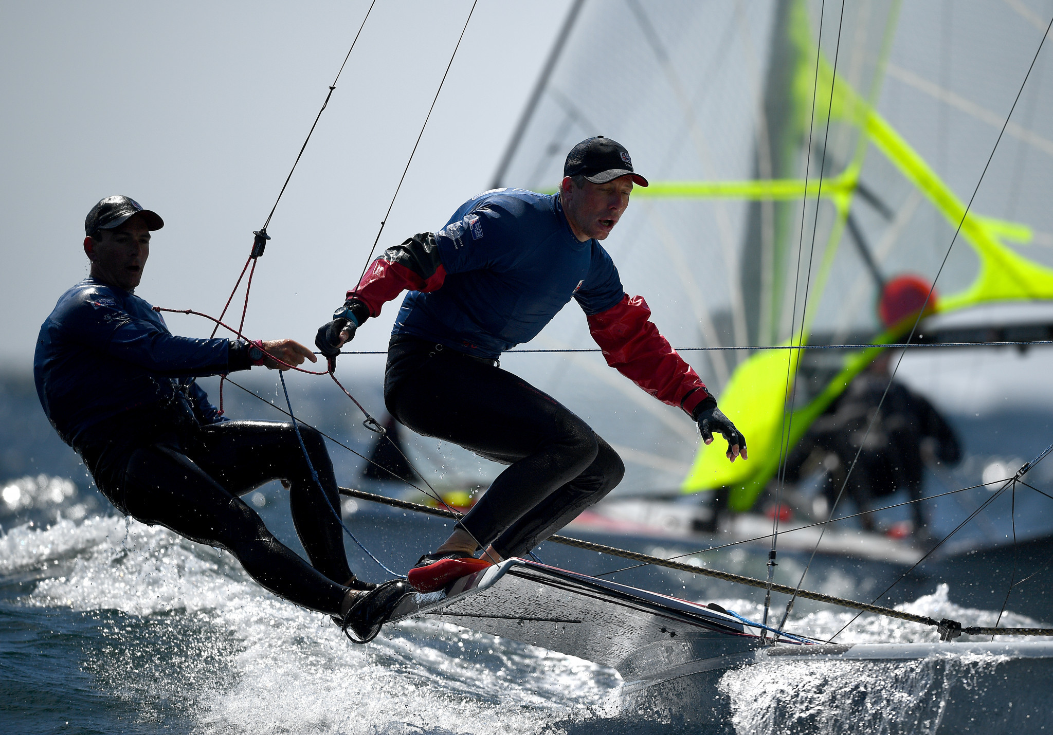 Britons take 49er lead in Olympic qualifier in Lanzarote