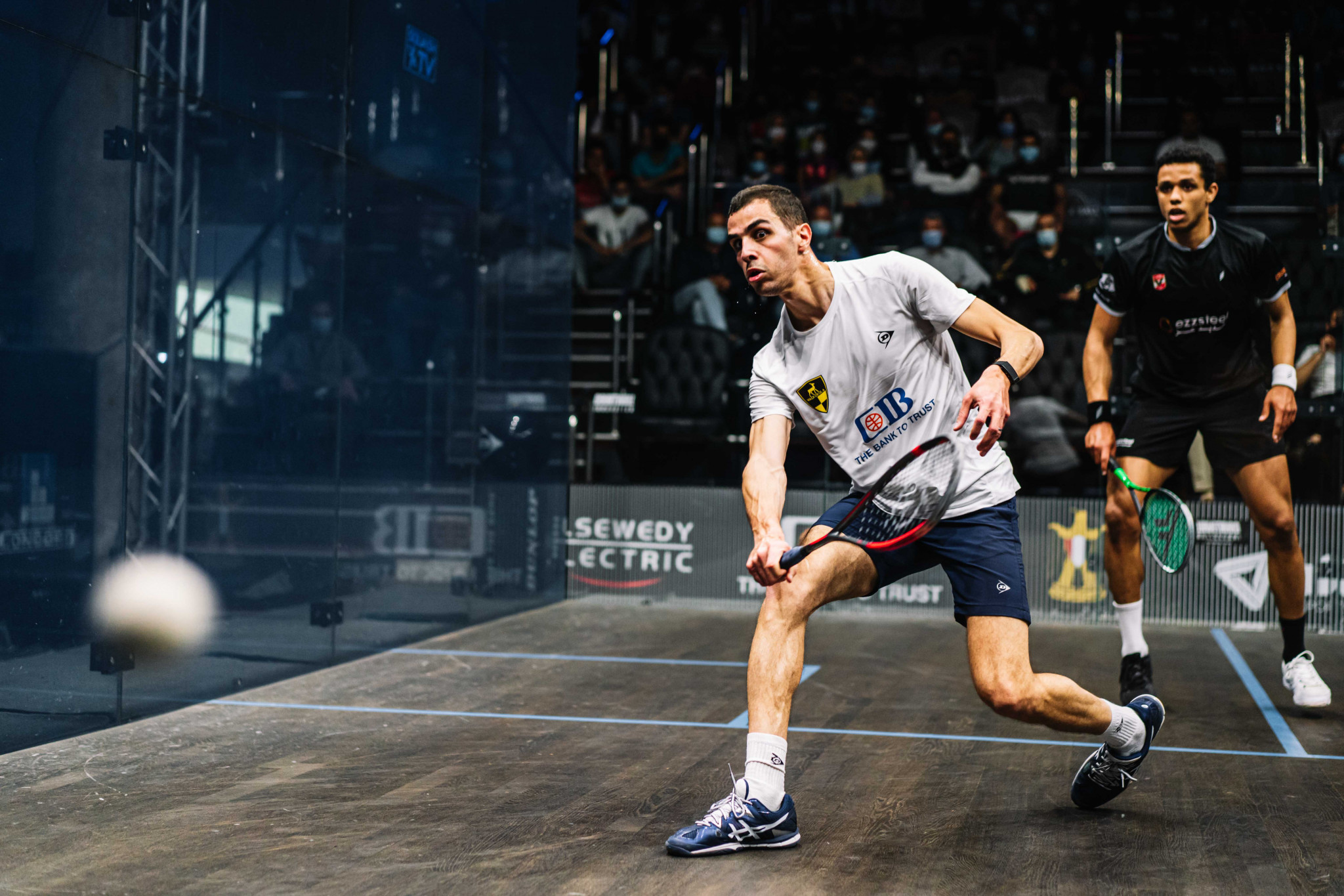 Top seed Farag comes from game down to beat compatriot Asal at PSA Black Ball Squash Open