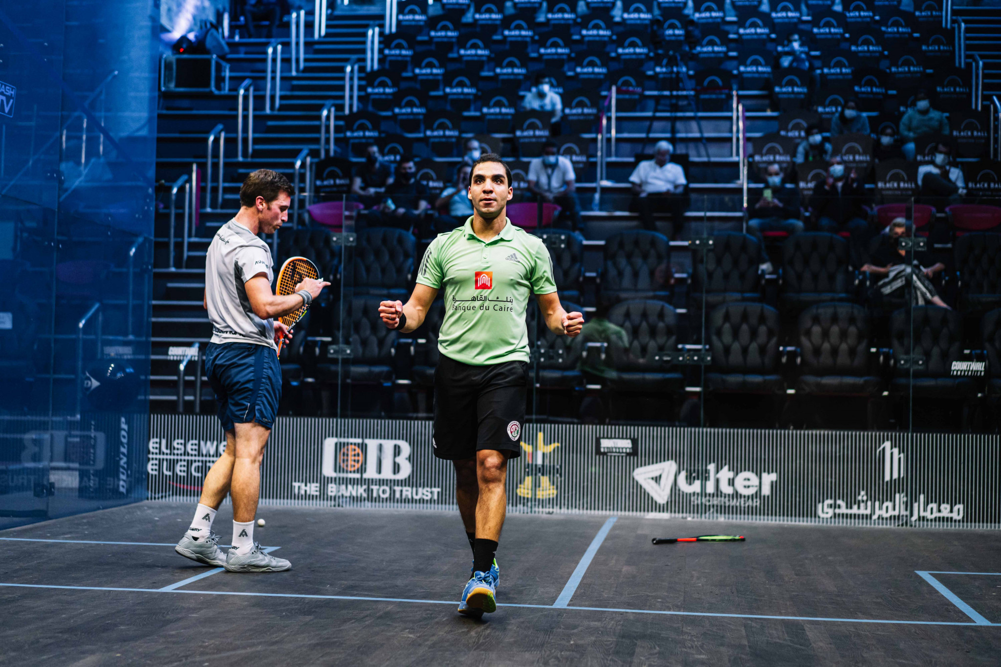 World number 18 Zahed Salem reached the last eight of a PSA World Tour Platinum event for the first time in his career in Cairo ©PSA World Tour