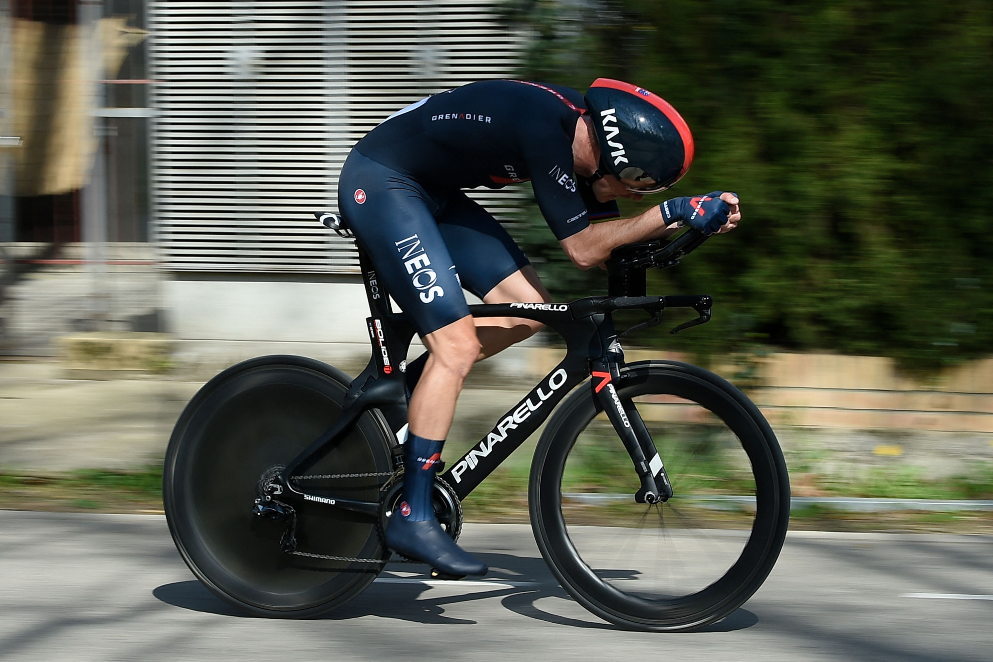 Australia’s Rohan Dennis won the stage two time trial ©Getty Images