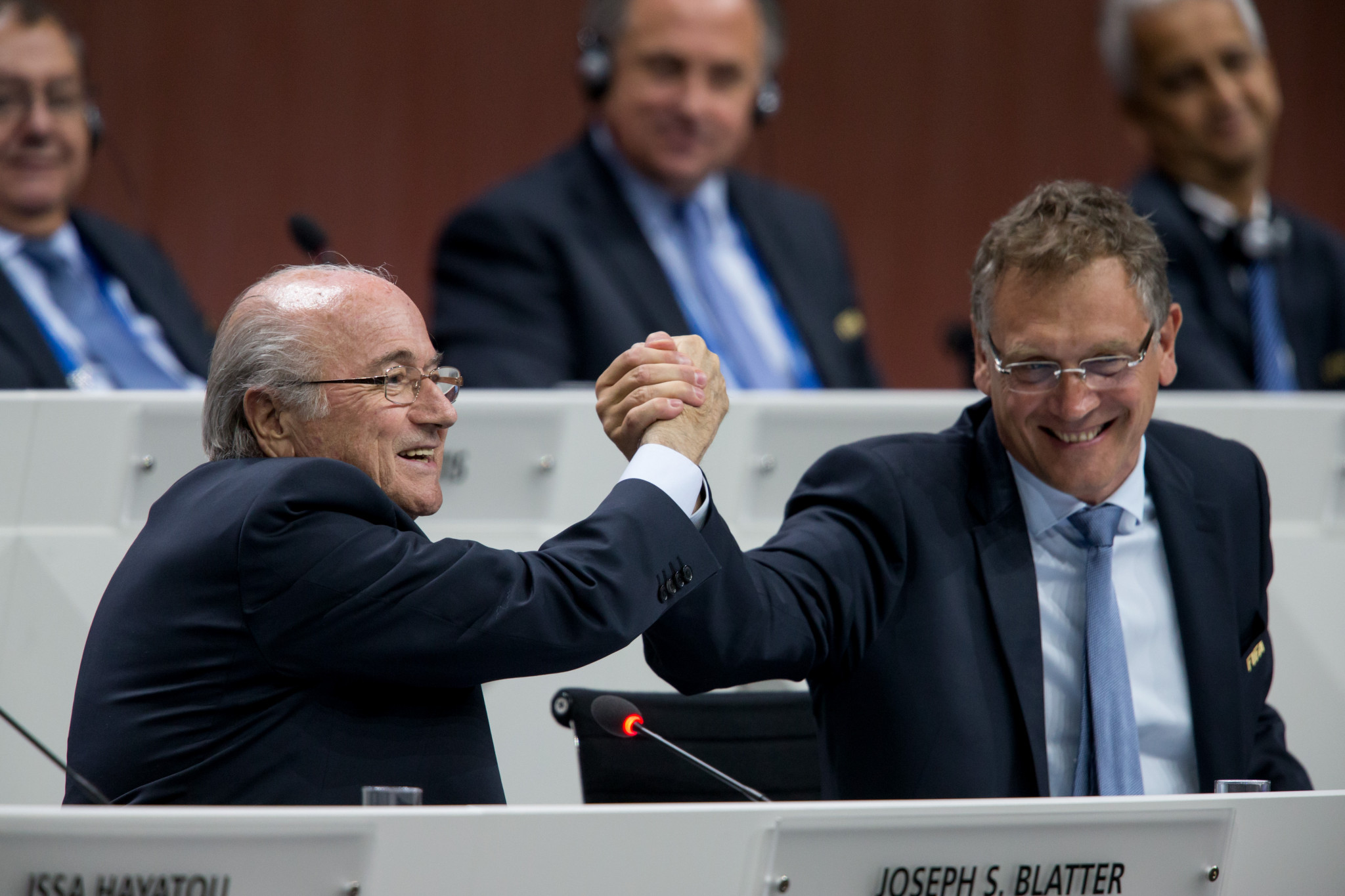 Sepp Blatter and Jérôme Valcke have between them now been banned from football for more than 29 years  ©Getty Images